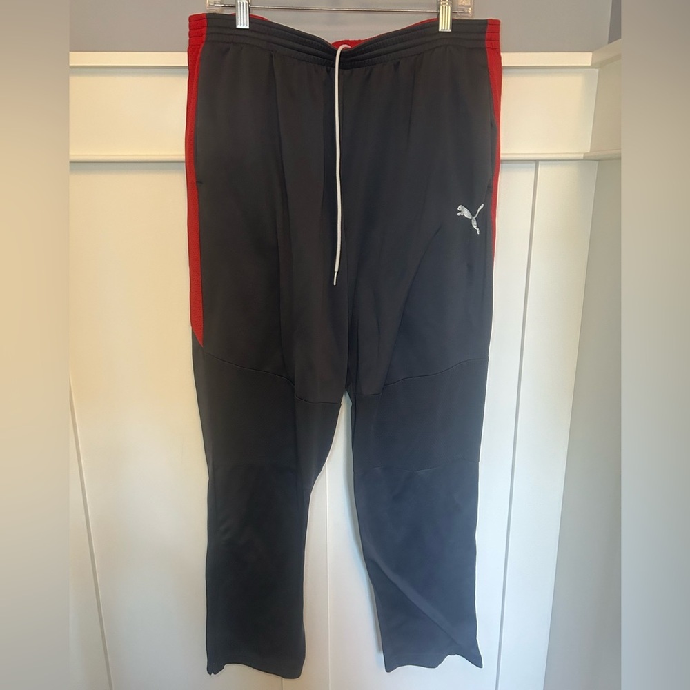 Vintage Puma slim jogger track pants